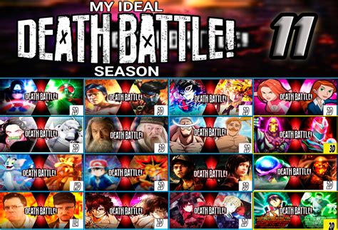 My Ideal Death Battle Season 11 by Lars125 on DeviantArt