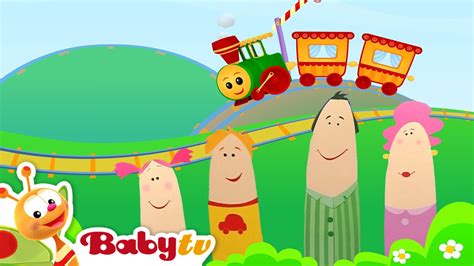 🚂 Choo Choo Train | 👪 Finger Family Adventure - Fun Guessing Games | Cartoons @BabyTV - YouTube