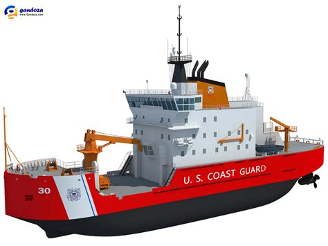 US Coast Guard Icebreaker USCGC Mackinaw WLBB-30 by Gandoza on DeviantArt