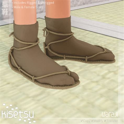 Second Life Marketplace - kisetsu - Waraji - Kasshoku