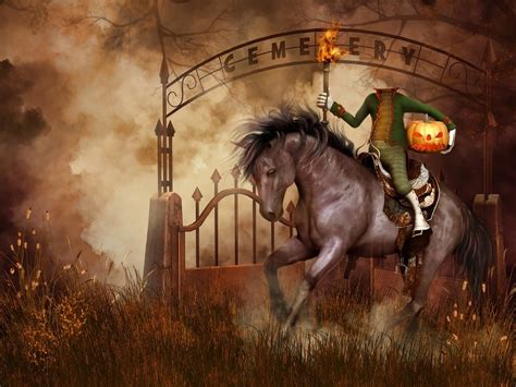 The Dullahan, the Irish Headless Horseman