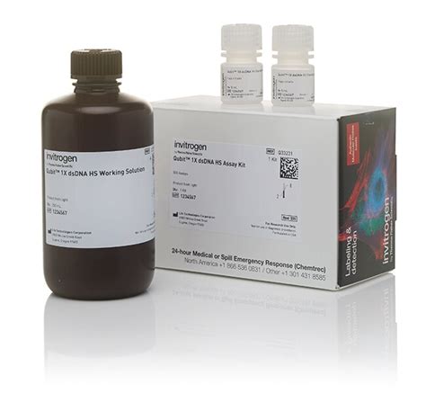 Qubit™ 1X dsDNA High Sensitivity (HS) and Broad Range (BR) Assay Kits