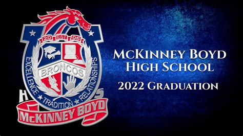 McKinney Boyd High School Graduation - Class of 2022 - YouTube