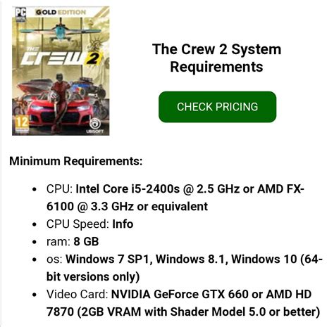 My PC can run The Crew 2 but it can't run FH4. HELP!