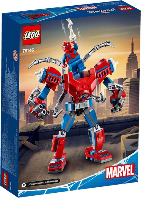 LEGO Marvel Super Heroes - Armadura Robótica de Spider-Man (76146 ...