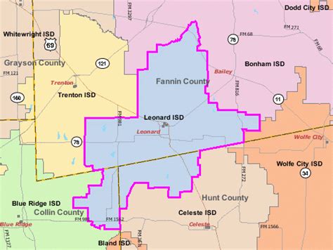 Texas School District Map | Wells Printable Map