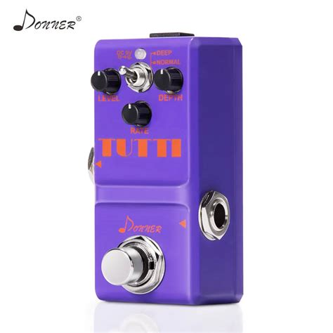 Donner Tutti Chorus Guitar Effect Pedal Mini Pure Analog Circuit Chorus Effect Pedal True Bypass ...