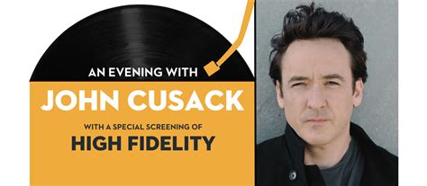 An Evening with John Cusack with a Special Screening of High Fidelity ...