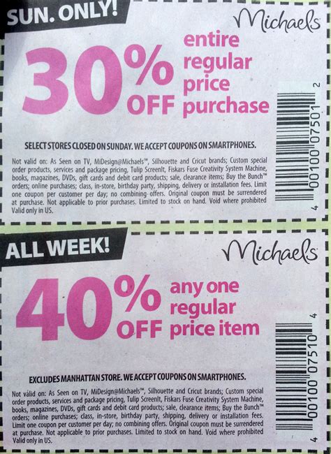 What Michaels Coupon Should I Use? ‹ OpenCurriculum