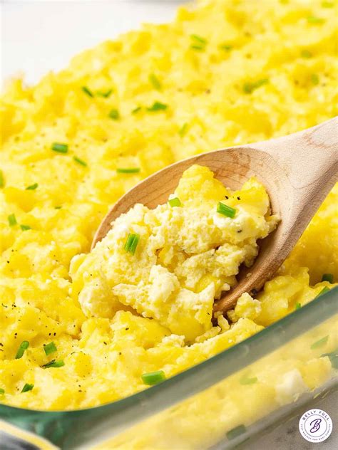 Baked Scrambled Eggs - Belly Full