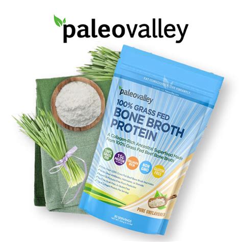 Paleovalley: Grass Fed Bone Broth Protein - WellnessPlus by Dr. Jess