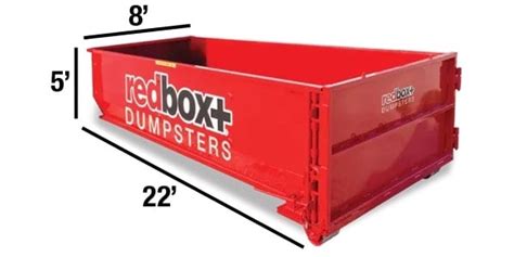 Dumpster Sizes for All Projects | redbox+ Dumpsters of Boston South Shore