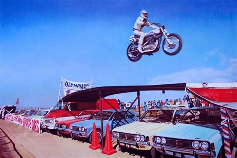 Video: Watch amazing Evel Knievel stunts for documentary on Quest TV ...