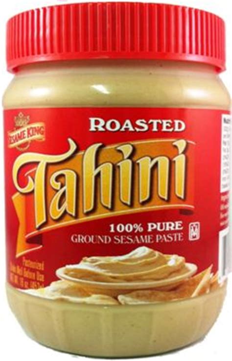 Tahini Paste, Roasted : Sunshine International Foods, Sesame King Tahini Paste, All Natural ...