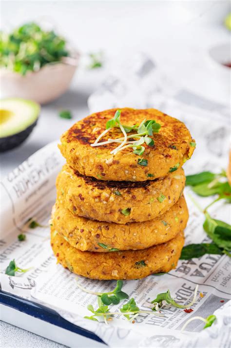 Gluten-Free and Vegan Crispy Sweet Potato Patties (Fritters) - All We Eat