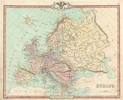 1850 Map Of Europe – Map Vector