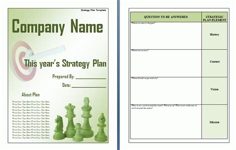 14+ Strategic Plan Templates | Free Word Templates