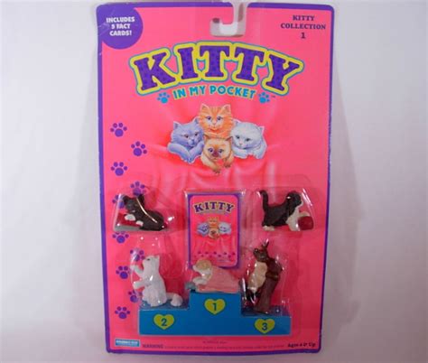 Kitty In My Pocket Collection 1 1994 Hasbro Morrison | Etsy