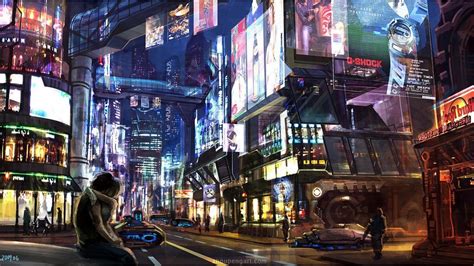 Cyberpunk City Wallpapers - Top Free Cyberpunk City Backgrounds - WallpaperAccess