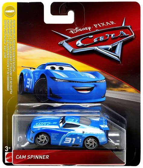 Disney Pixar Cars Cars 3 Next-Gen Piston Cup Racers Cam Spinner Diecast Car Mattel Toys - ToyWiz