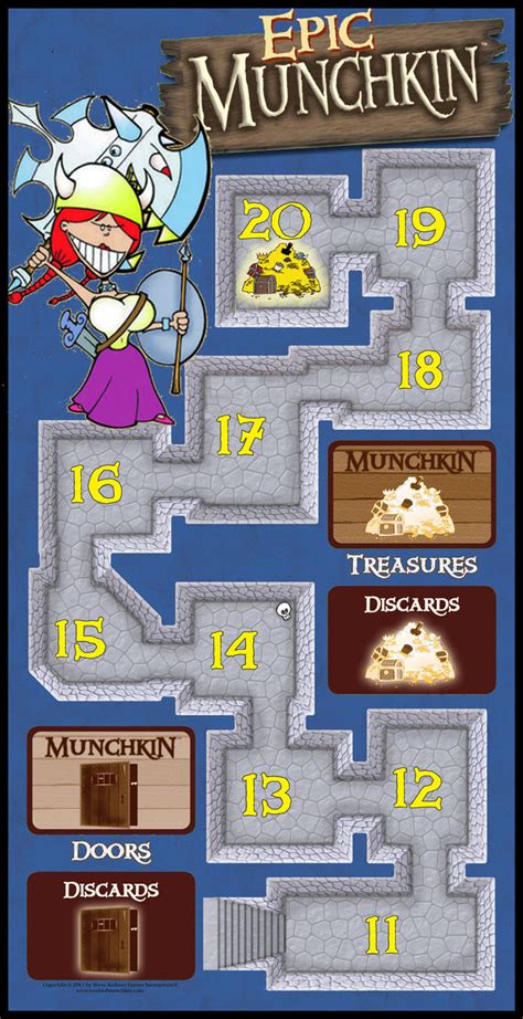 Epic Munchkin Game Board by firedude1994 on DeviantArt