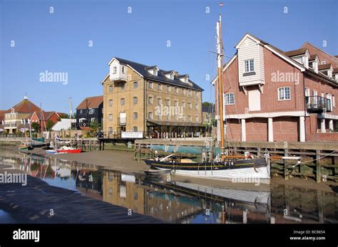 Faversham Creek, Faversham, Kent, England, United Kingdom Stock Photo ...