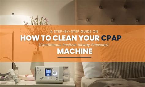 A Step-by-Step Guide on How to Clean Your CPAP Machine - Rockingham CPAP