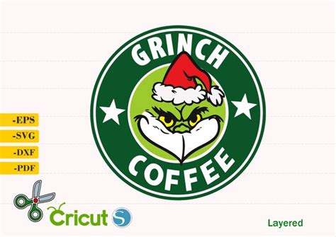 Grinch coffee Starbucks Svg Starbucks svg Grinch svg | Etsy