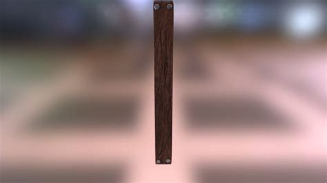 Wood Plank - Download Free 3D model by DAYlirious [d15a105] - Sketchfab