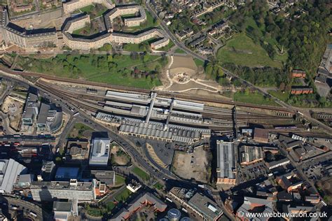 Sheffield Station from the air | aerial photographs of Great Britain by ...