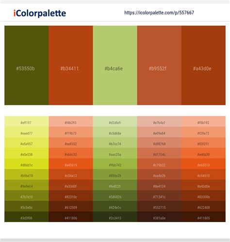 220+ Latest Color Schemes with Rust Color tone combinations | 2023 ...