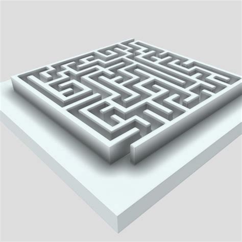 modelo 3d 3D labyrinth - MAZE - TurboSquid 1974182