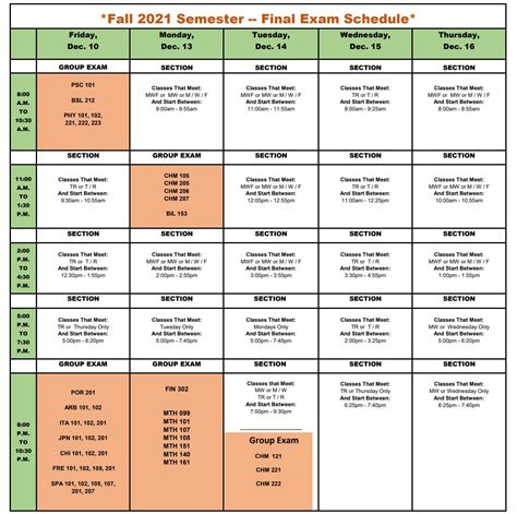 What is the final exam policy and where can I find the final exam schedule?