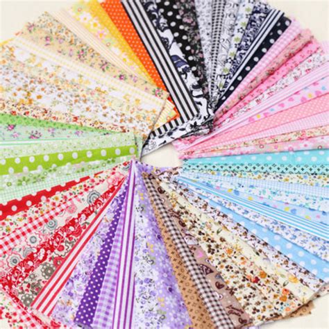 Mixed 100%-Cotton Fabric Material Bundles Scraps Offcuts Quilting Quilts Fabric! - Walmart.com ...