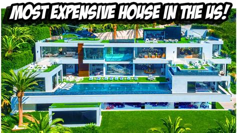 TOUR OF THE MOST EXPENSIVE HOUSE IN THE USA!!! | Doovi