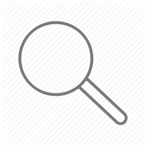 Search Bar Magnifying Glass Icon #19462 - Free Icons Library