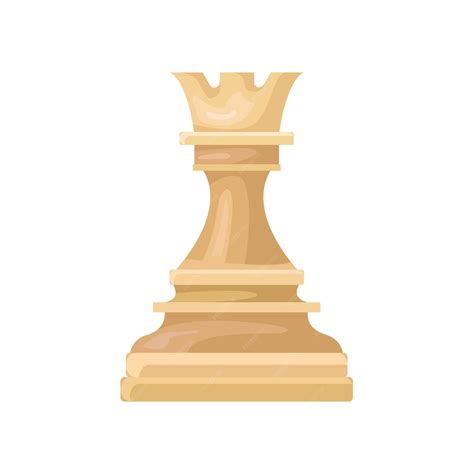 Premium Vector | Rook chess piece vector illustration