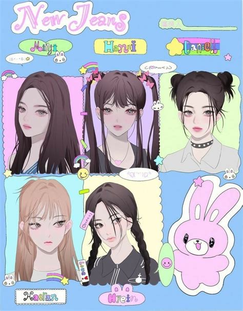 New jeans 👖🐇 | Cute drawings, Cute art, Character design