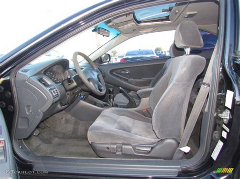 Charcoal Interior 2000 Honda Accord EX Coupe Photo #59328642 | GTCarLot.com