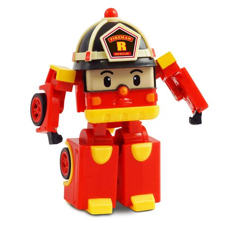 Robocar Poli Mini Transforming Robot - Roy | Thimble Toys