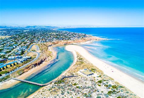 PORT NOARLUNGA drone/aerial stock photos