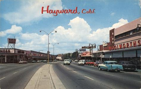 Hayward, Calif. California Postcard