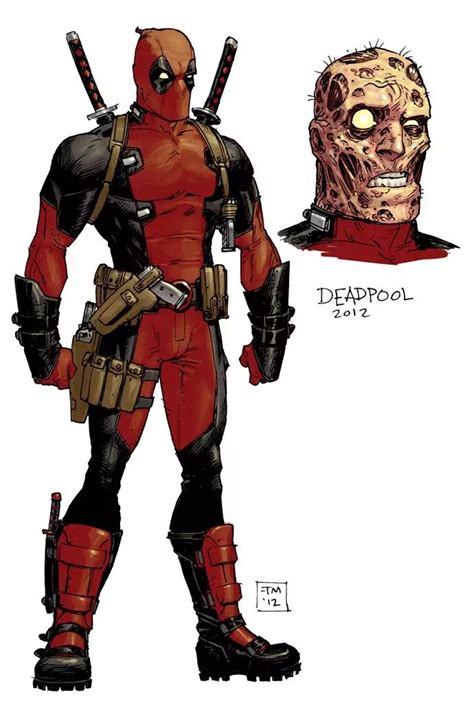 Deadpool With or Without Mask | Deadpool comic, Deadpool art, Deadpool