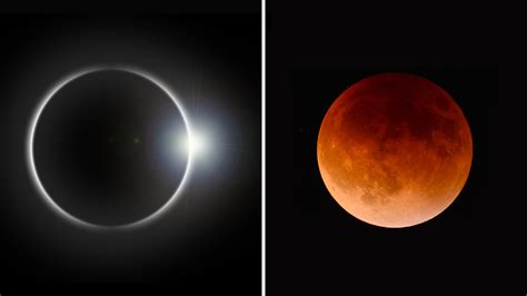 Difference between a solar and a lunar eclipse