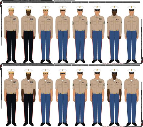 United States - Marine Corps Dress Uniforms 'C/D' by Grand-Lobster-King ...