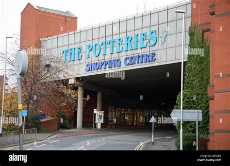 The entrance to the Potteries Shopping Centre, Hanley Stock Photo, Royalty Free Image: 20759160 ...