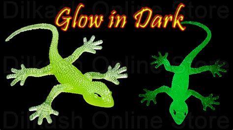 Glow in Dark Toys for Sale - Glow in the Dark Animals Toys - Lizard - YouTube