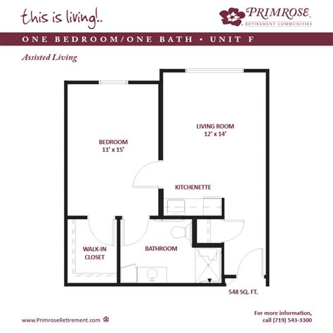 Senior Living Floor Plans | Primrose Retirement Pueblo