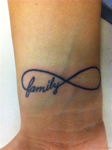 51 Pretty Family Wording Tattoos On Wrist - Tattoo Designs – TattoosBag.com