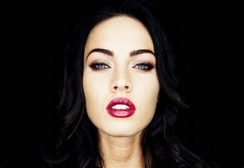 Megan Fox Red Lipstick | Undeniable Beauty | Pinterest